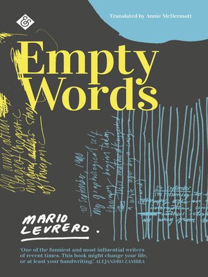 cover image of Empty Words
